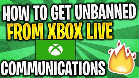 How do you get unbanned from Xbox chat?