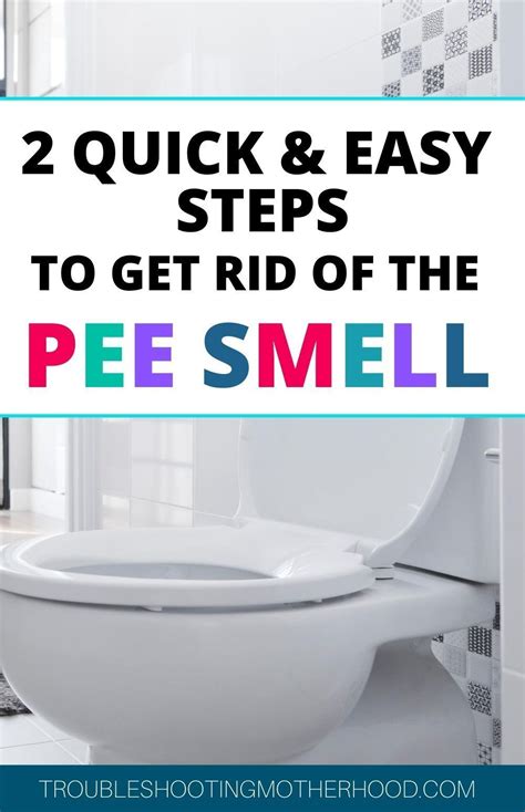 How do you get urine smell out of bathroom tiles?
