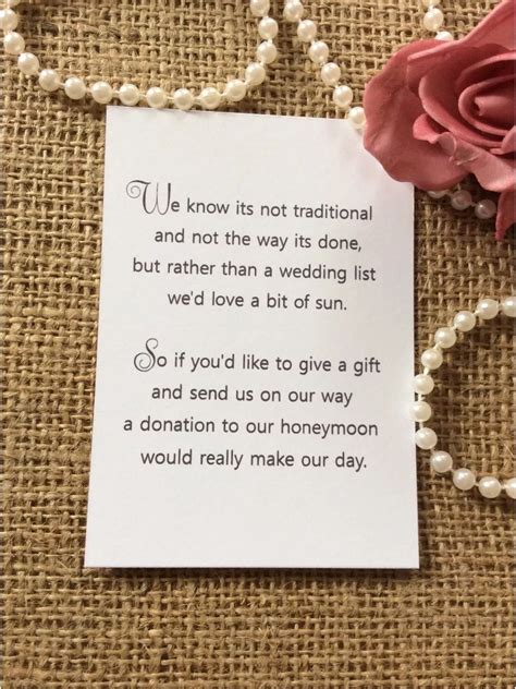 How do you give a monetary wedding gift?