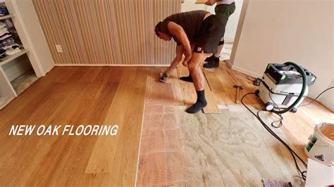 How do you glue laminate flooring to concrete?