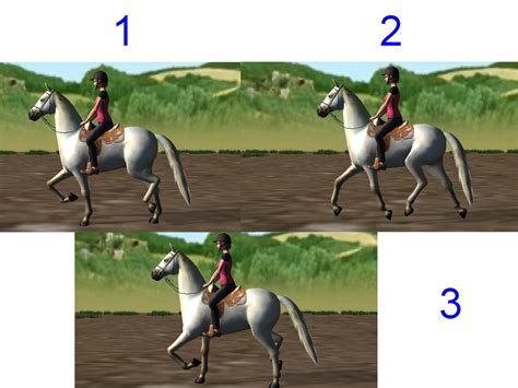How do you go from trot to canter?