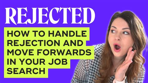 How do you handle rejection at work?