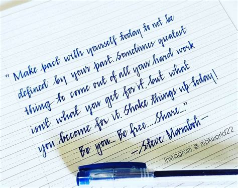 How do you handwrite beautifully?