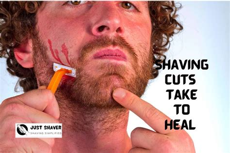 How do you heal a shaving cut on your face?