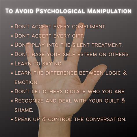 How do you heal from manipulation?