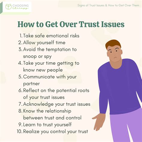 How do you heal trust issues in a relationship?