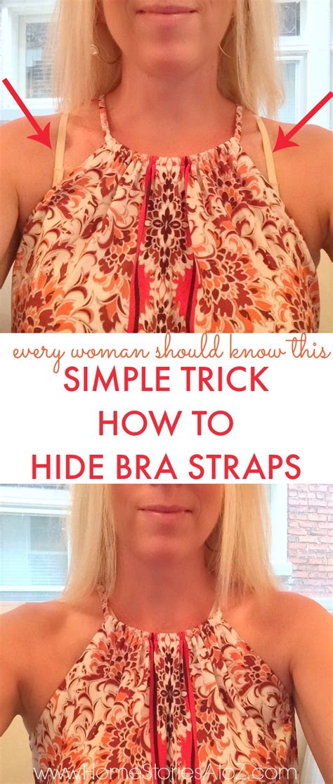 How do you hide a bra under a tank top?
