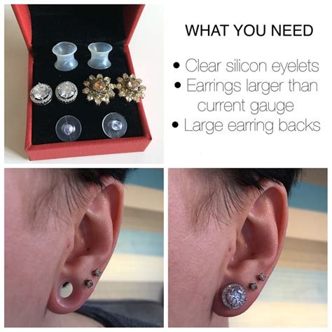 How do you hide stretched ears?