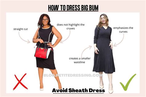 How do you hide your hips in a tight dress?