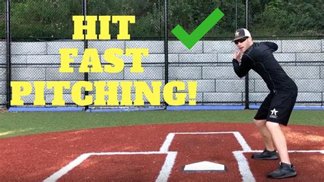How do you hit a fast pitch?
