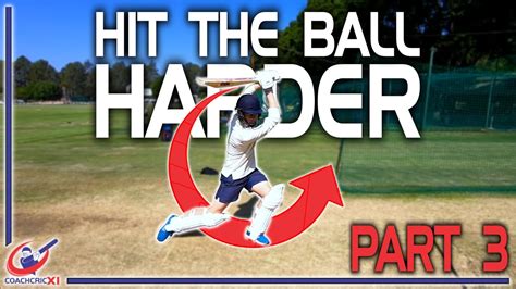 How do you hit the ball harder?