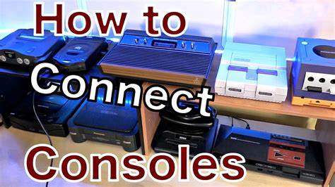 How do you hook up old consoles to a new TV?