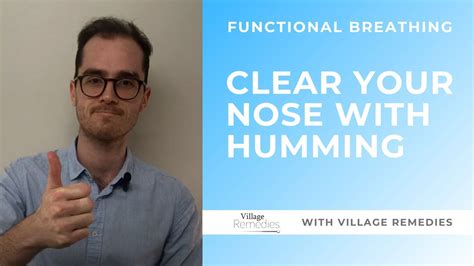 How do you hum through your nose?