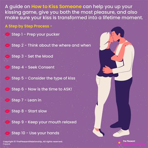 How do you initiate a kiss without saying it?