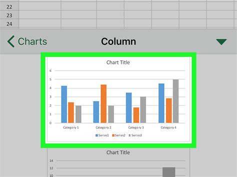 How do you insert a stacked graph?