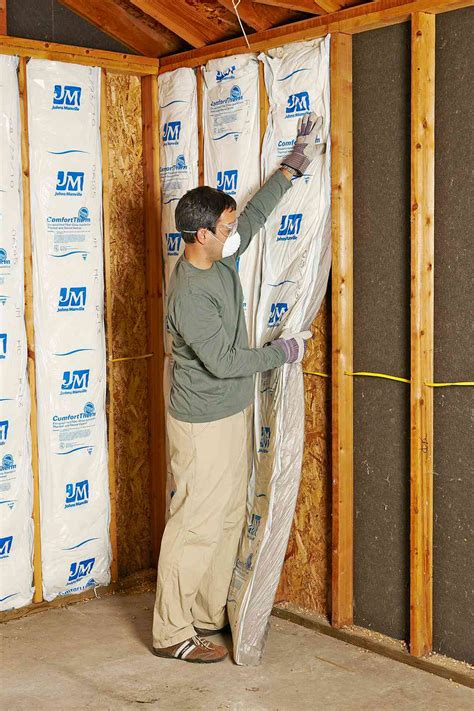 How do you insulate a flex wall?