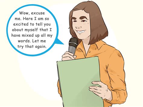 How do you introduce before speaking?