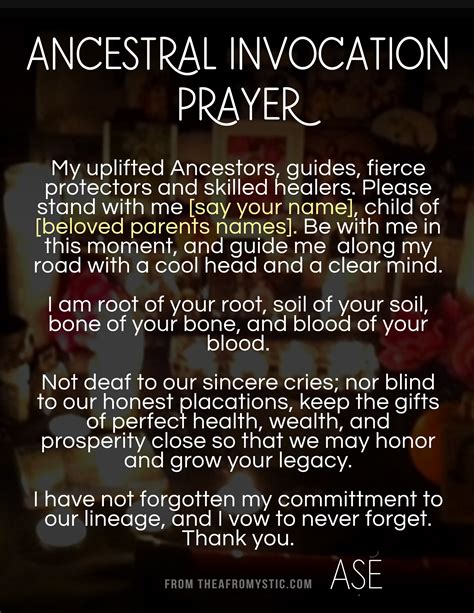 How do you invoke prayer?