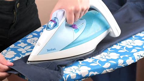 How do you iron clothes without shrinking them?