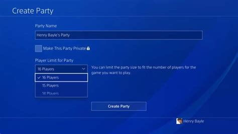 How do you join a PlayStation party?