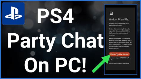How do you join chat on PS4?