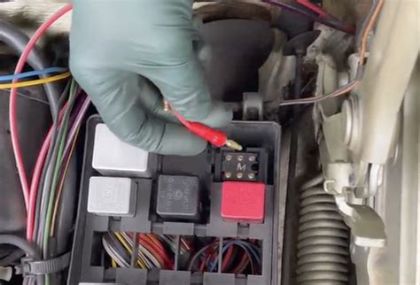 How do you jump a fuel pump relay?