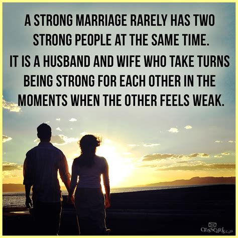 How do you keep a strong marriage?