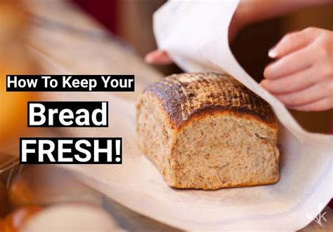 How do you keep bread from getting stale overnight?