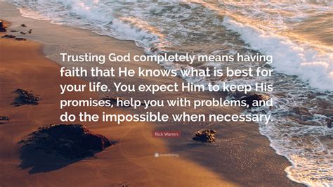 How do you keep faith when life seems impossible?