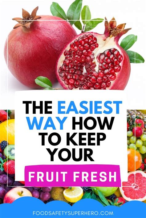 How do you keep fruit fresh after cutting?