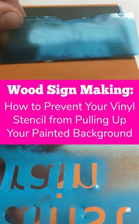 How do you keep vinyl from peeling off wood?