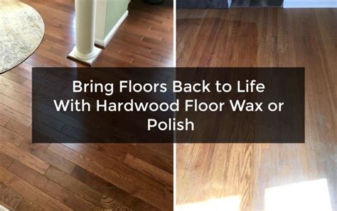 How do you keep waxed floors shiny?