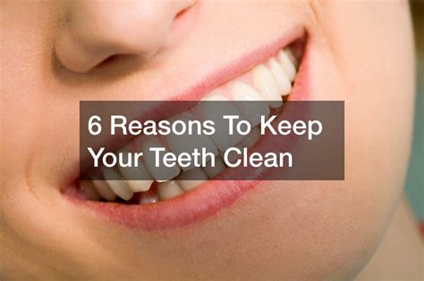 How do you keep your teeth clean when smoking?