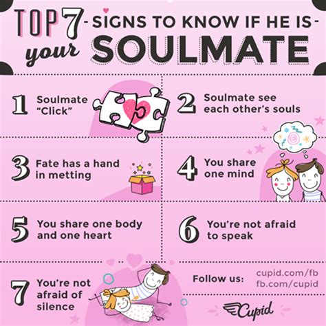 How do you know he's not my soulmate?