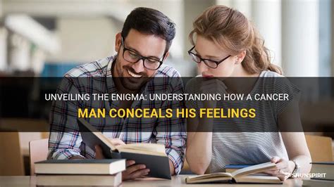 How do you know if a Cancer man is hiding his feelings?