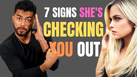 How do you know if a girl is checking you out?