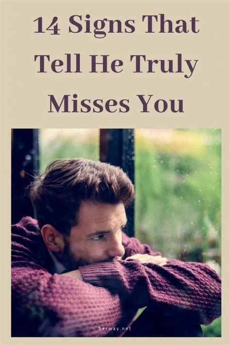 How do you know if a married man misses you?