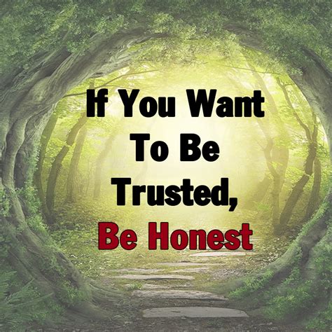 How do you know if a person is honest?