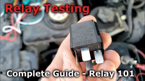 How do you know if a relay is bad?