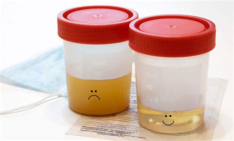 How do you know if a urine sample is bad?