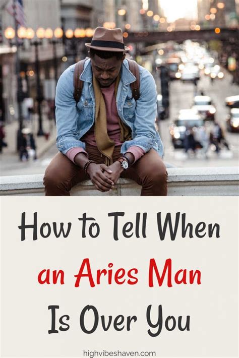 How do you know if an Aries man is thinking about you?