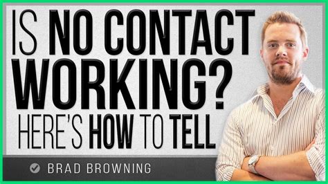 How do you know if no contact is working?