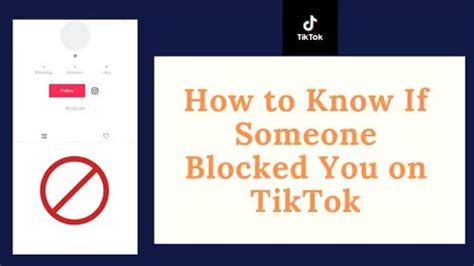 How do you know if someone blocked you on TikTok?