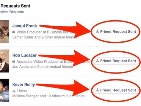 How do you know if someone denied your friend request on Facebook?