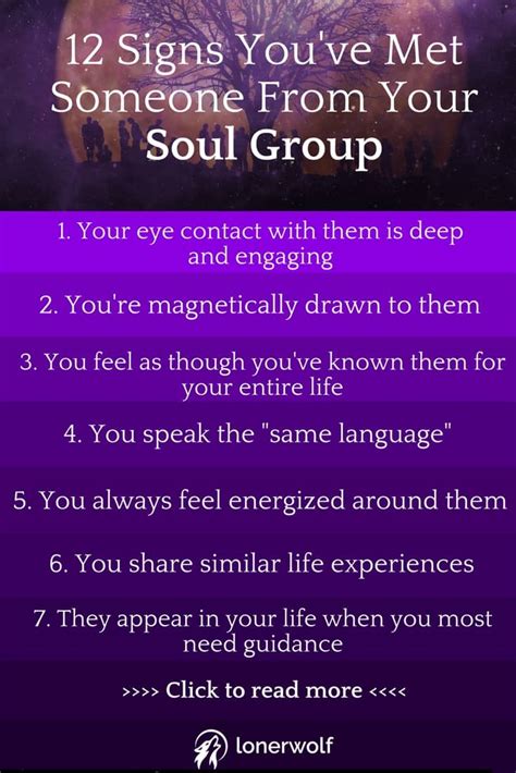 How do you know if someone is connected to your soul?