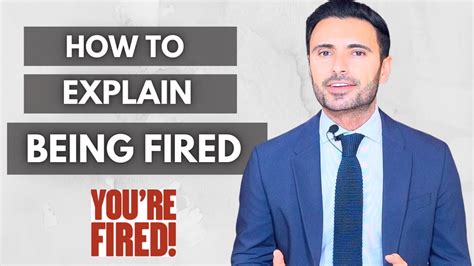 How do you know if you'll be fired?