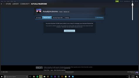 How do you know if you're blocked on Steam?