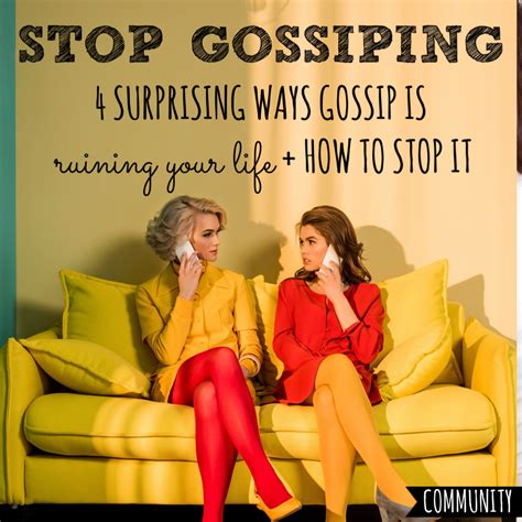 How do you know if you are a gossip?