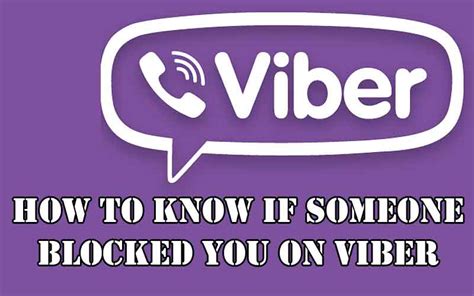 How do you know if you are ignored in Viber?