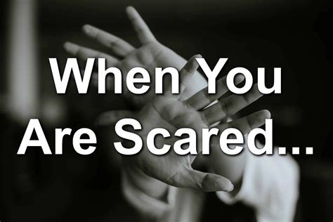 How do you know if you are scared of your partner?